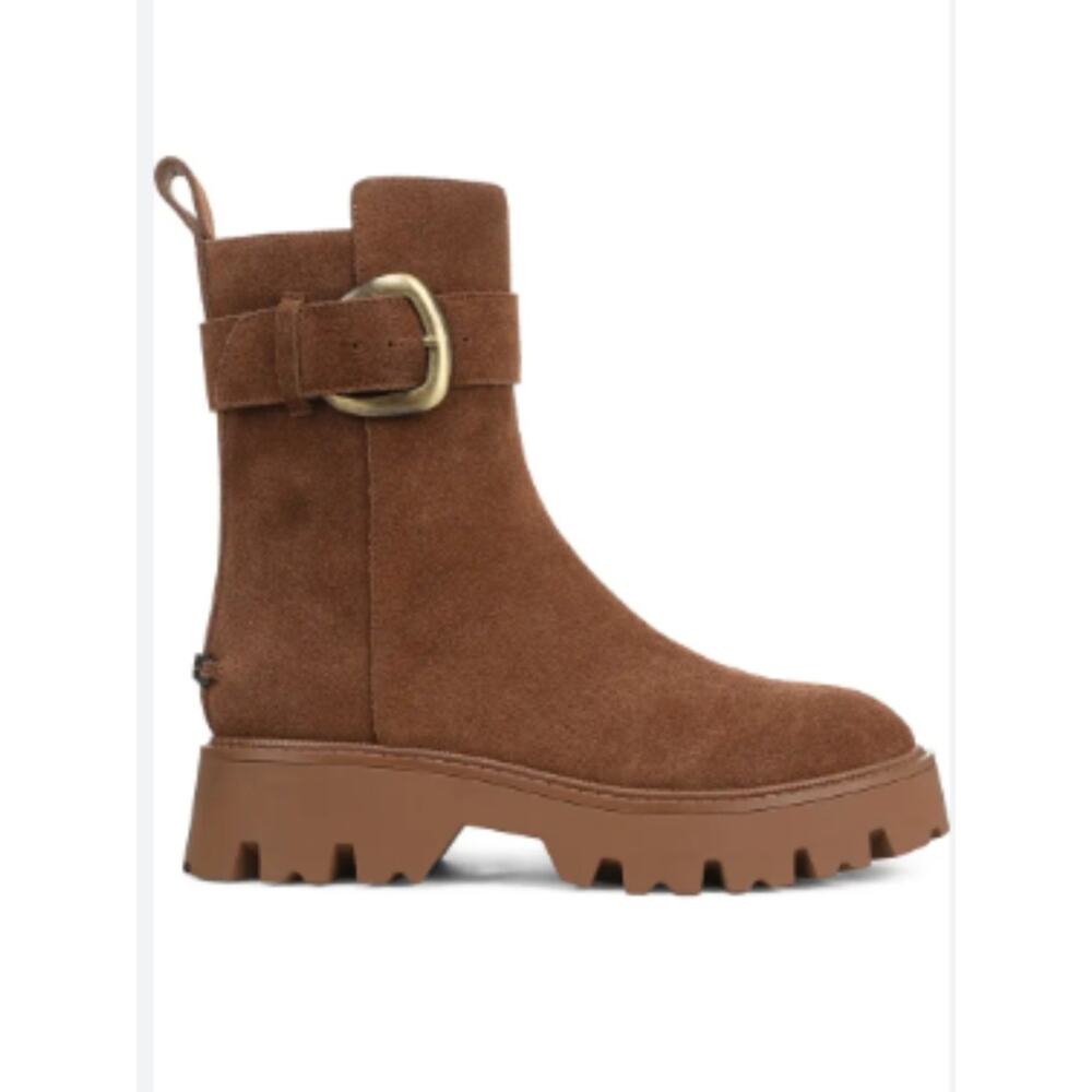 Circus NY by Sam Edelman Primm Lug Sole Booties maple ginger - 9.5